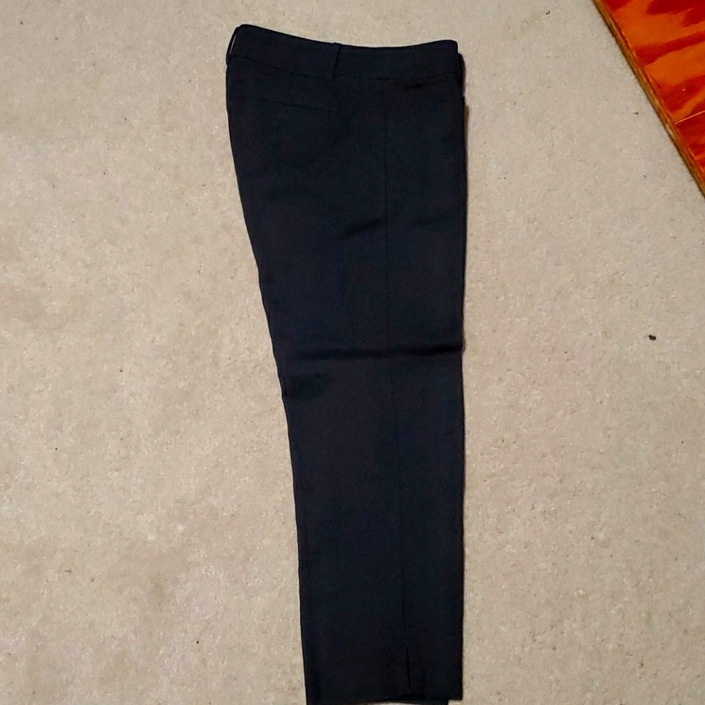 Loft Black Capri Work Pants